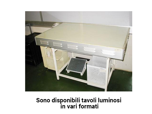 tavolo luminoso